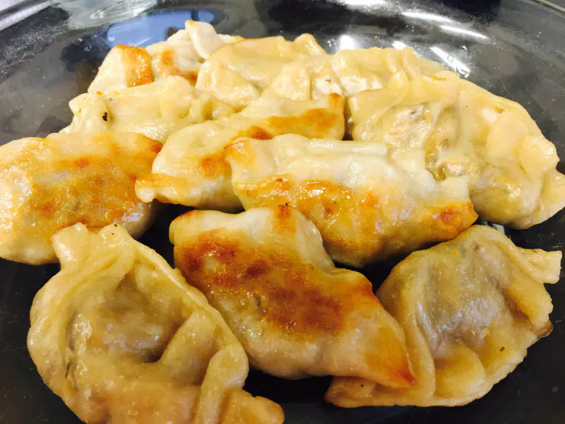 Gyozas - Japanese Vegetarian Dumplings