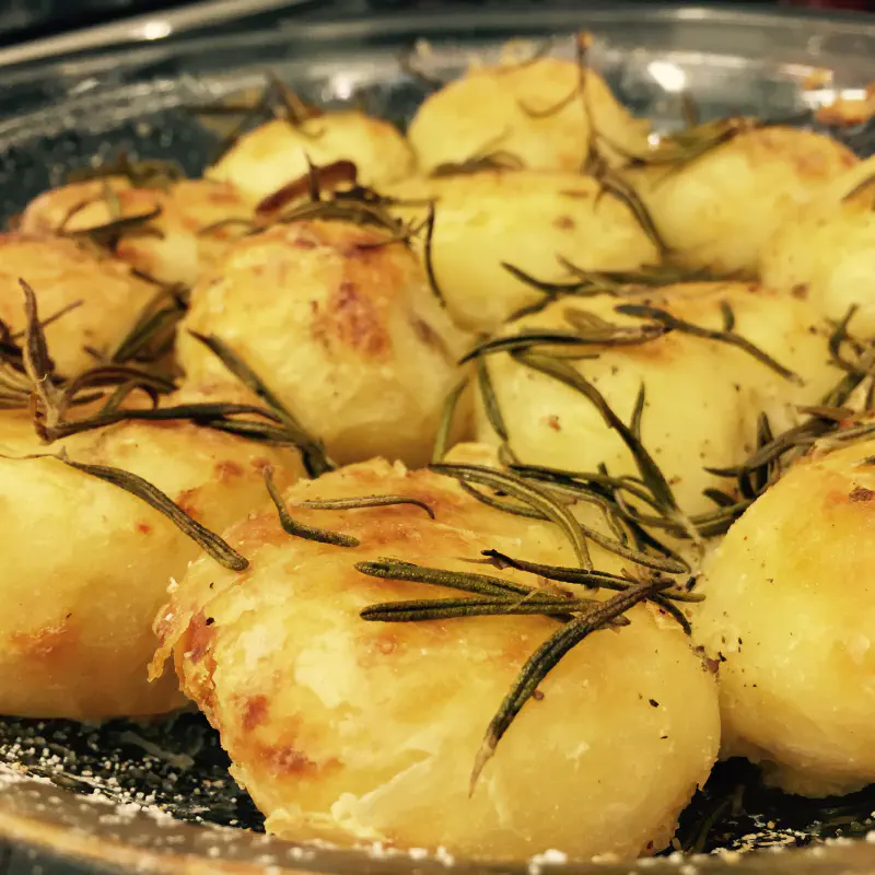 Crispy Smashed Potatoes
