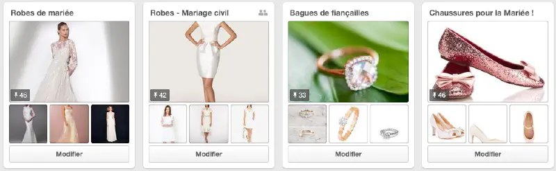 S'organiser avec Pinterest