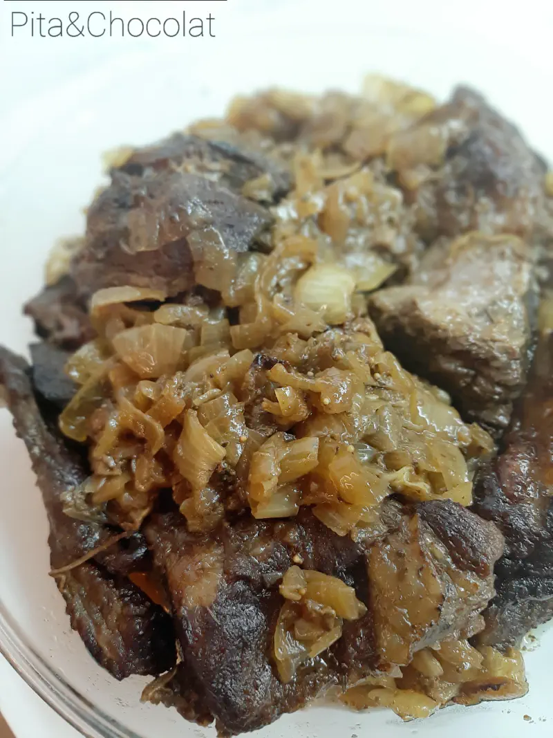 Oven-Braised Assado - Slow-Cooked Short Ribs with Onions