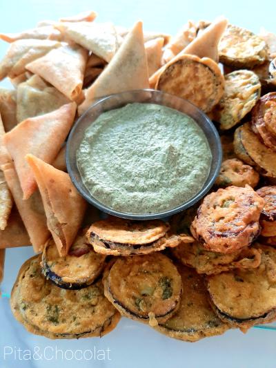 Pakoras végétariens - beignets de légumes