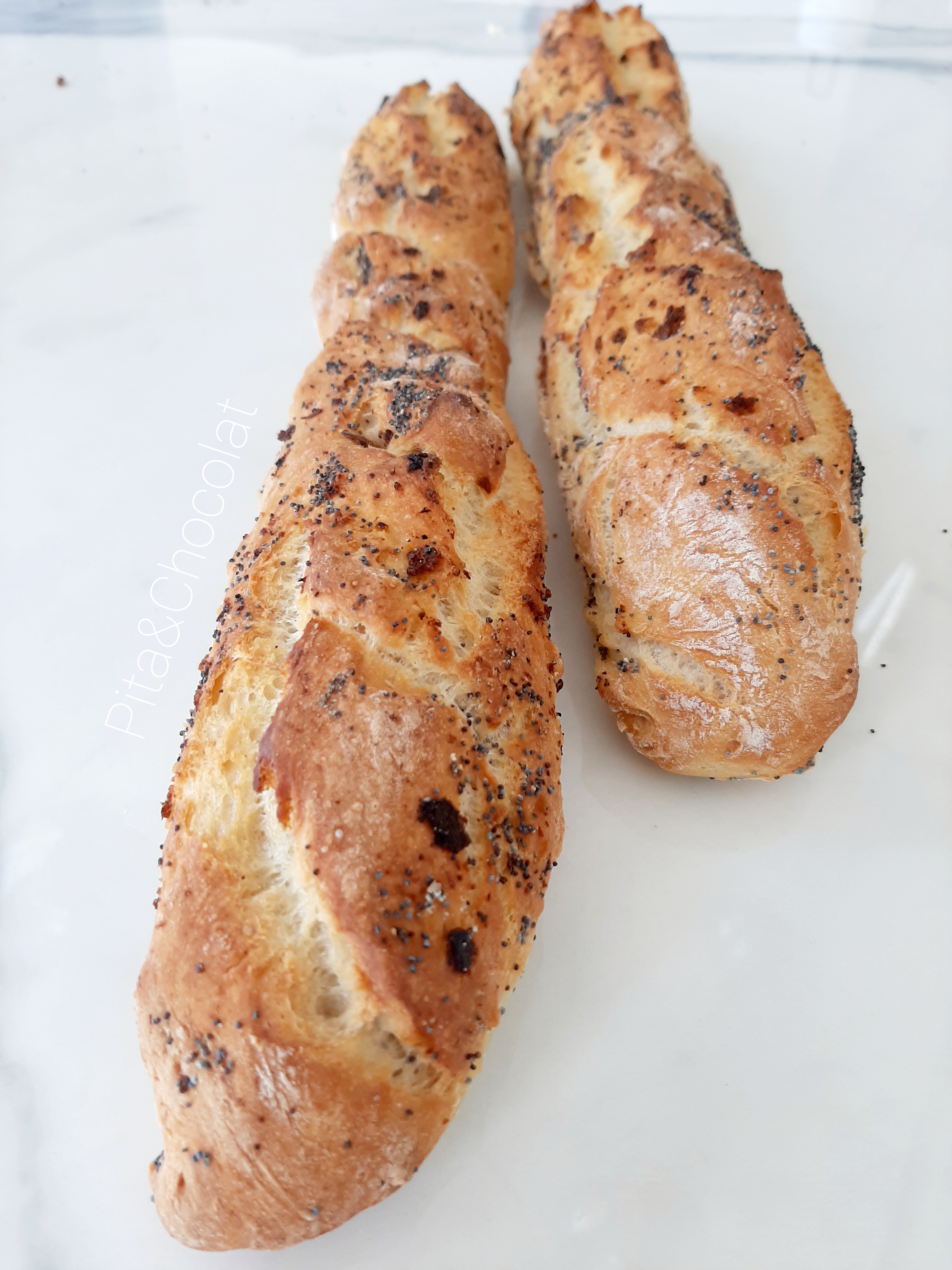 Baguettes de pain maison · Pita & Chocolat