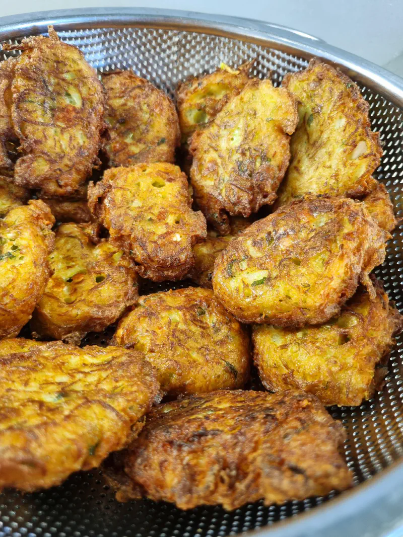 Greek Zucchini Fritters - Kolokythokeftedes