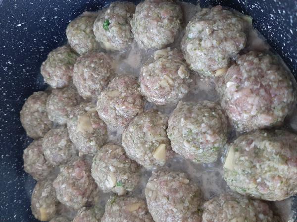 Farce boulettes au cumin