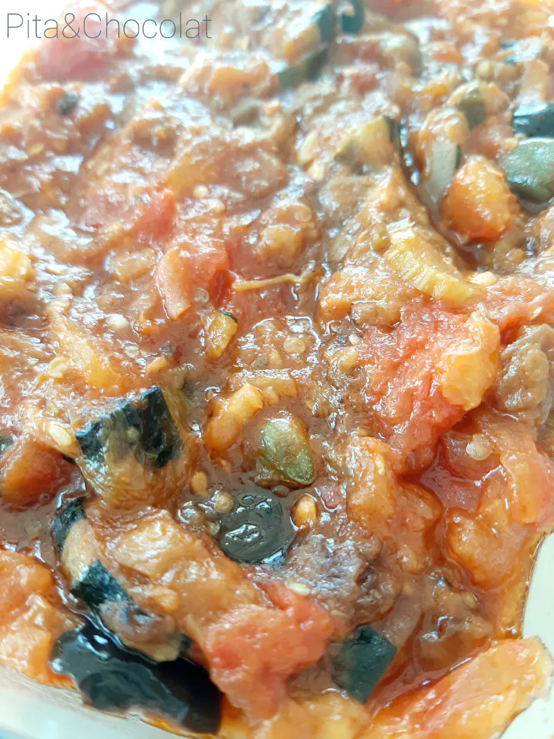 Sicilian Caponata - Kosher Eggplant Appetizer