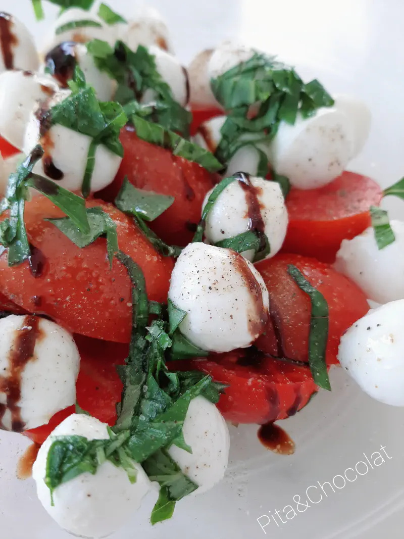 Salade caprese - Tomate mozzarella