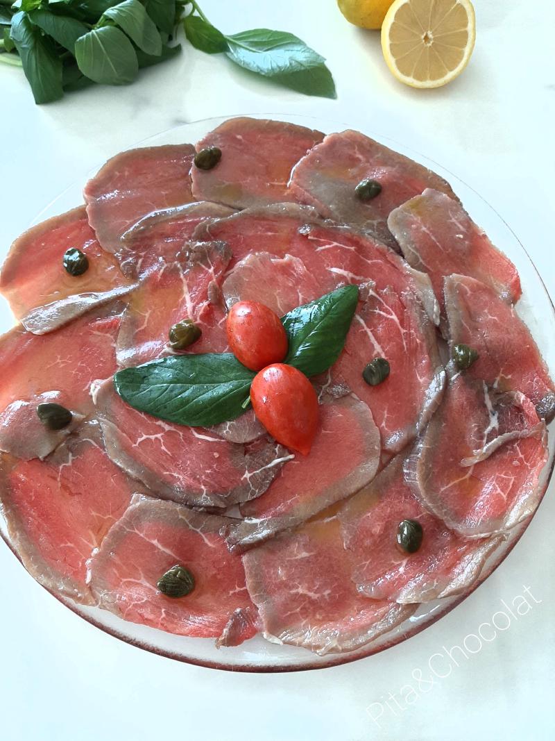 Carpaccio de bœuf