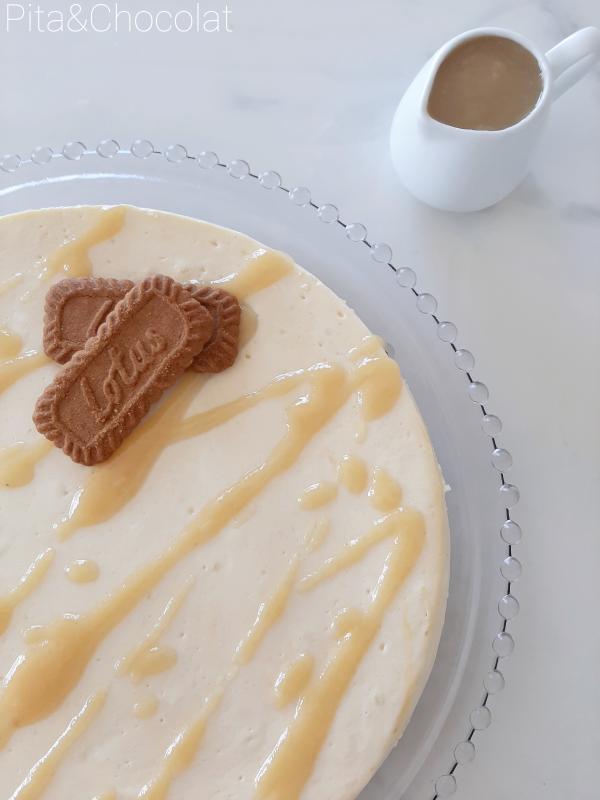 Cheesecake speculoos démoulé