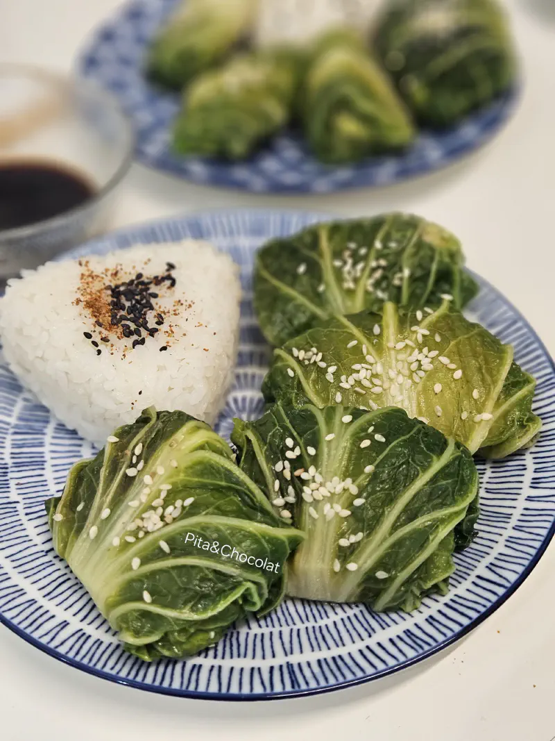 Chou chinois farci façon dim sum [keto, sans gluten]