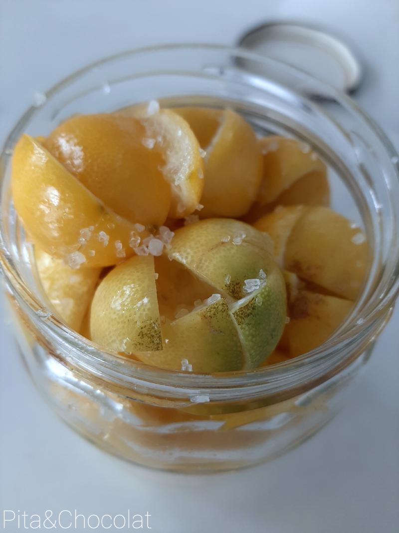 Citrons beldis - Citrons confits au sel