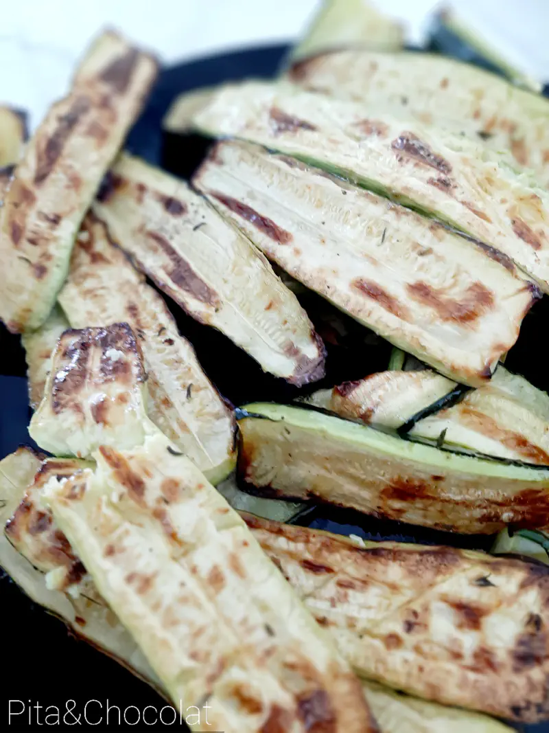 Roasted Zucchini with Herbs