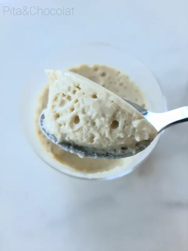 Crème dessert pistache