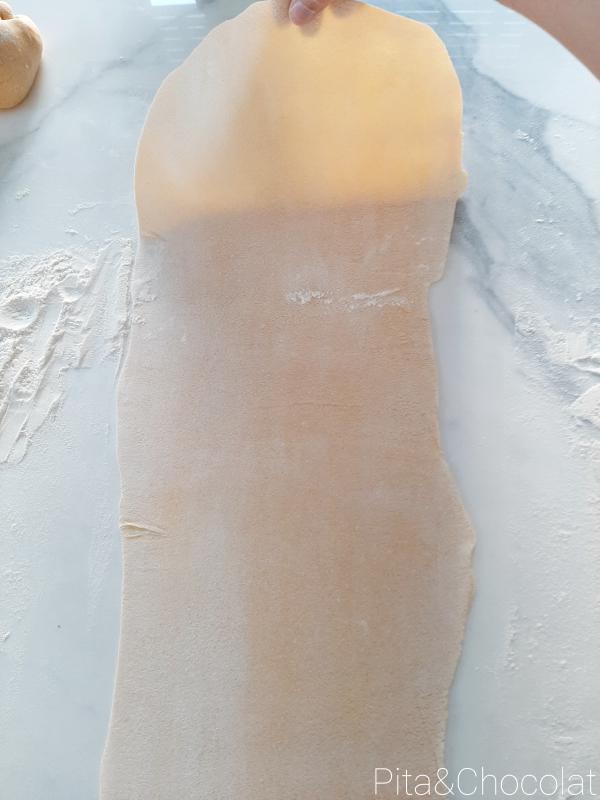 Finesse de la pâte - Préparation pates fraiches tagliatelle