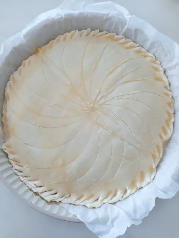 Almond Cream Galette