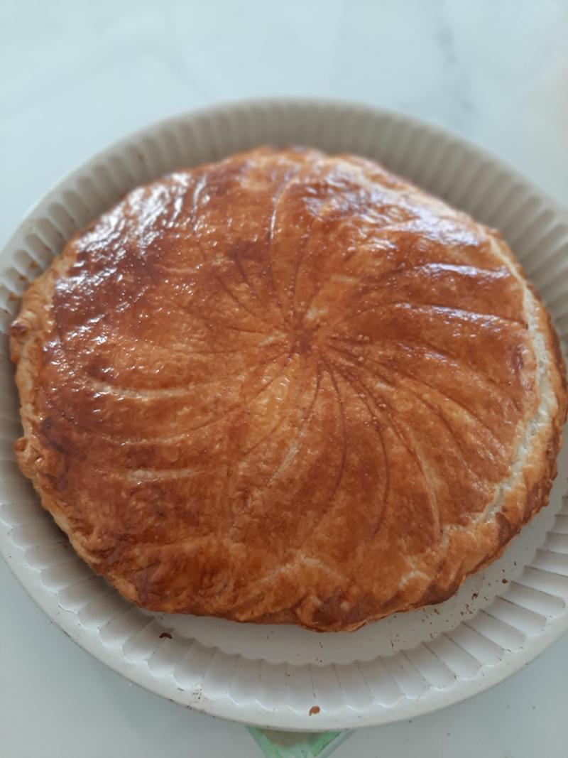 Galette à la crème d'amande express