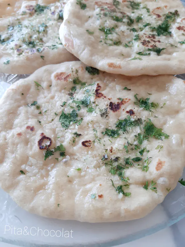 Naan bread - oven