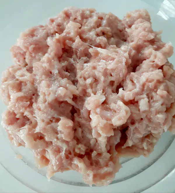 Chicken nugget mixture - Homemade nuggets preparation