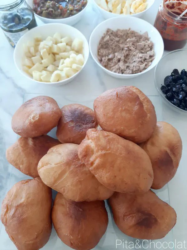 Fried bread - Tunisian fricassé
