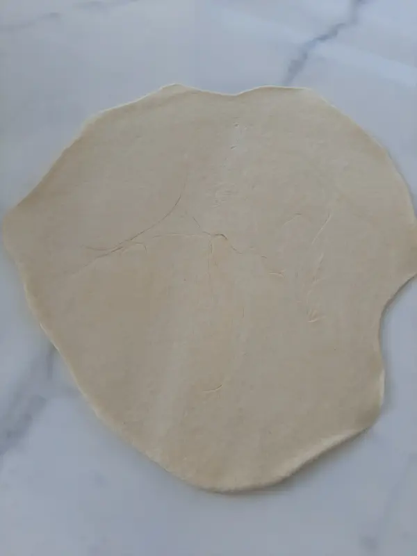 Homemade Italian bread in the oven - rectangle