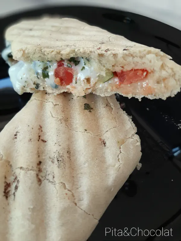 Homemade panini bread
