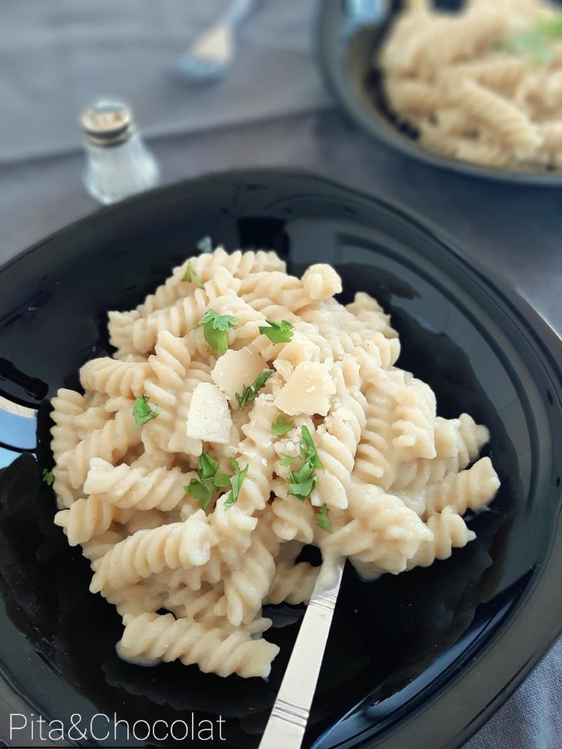 Fusilli à la crème d'artichaut