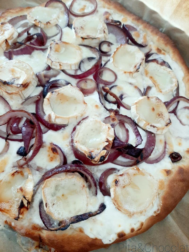 Pizza blanche - pizza bianca 2 versions