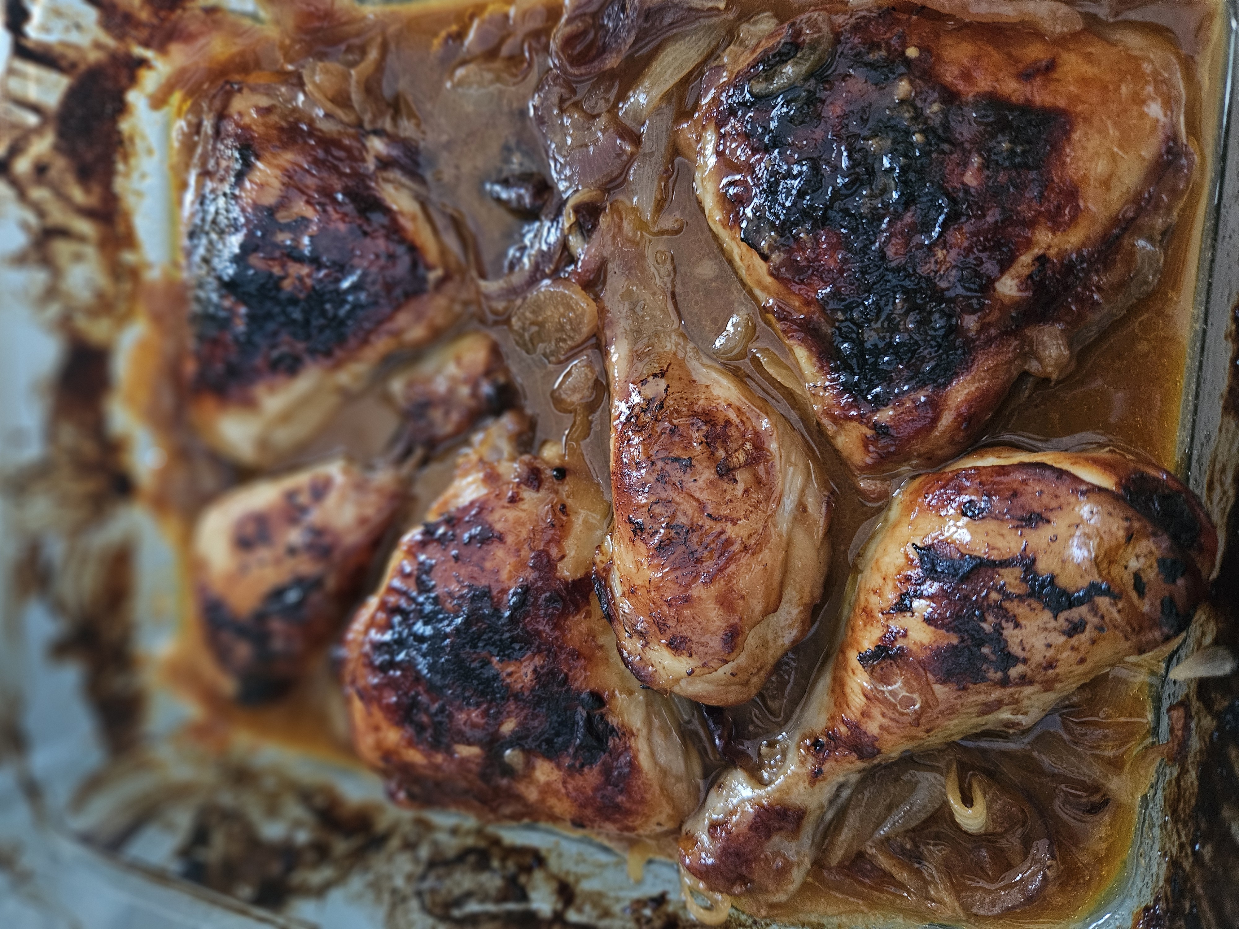 Caramelized Chicken with Onions - Oven Recipe | Pita & Chocolat