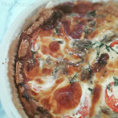 Italian-style eggplant quiche