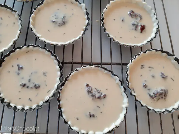 Quiche chèvre miel au confit d&rsquo;oignons