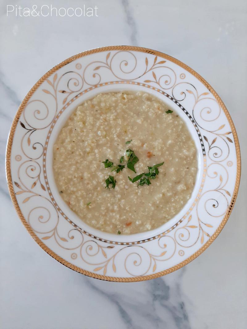 Risotto de millet aux courgettes et curry