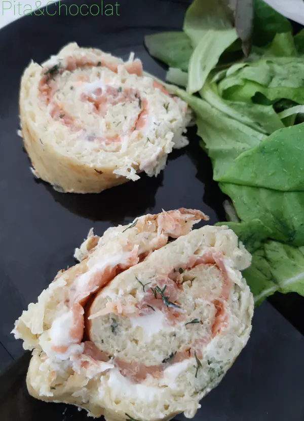 Smoked Salmon Potato Roll