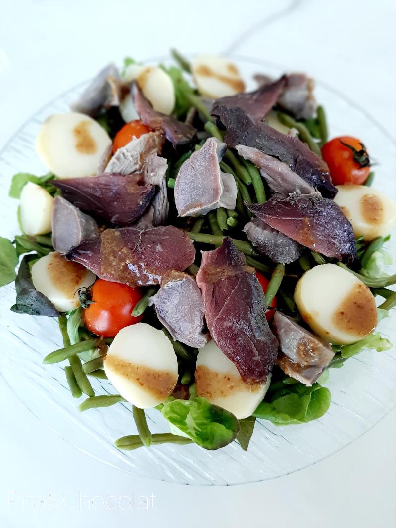 Salade Sud-Ouest (façon salade périgourdine - salade landaise)