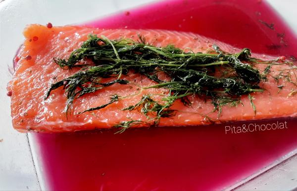 Saumon gravlax