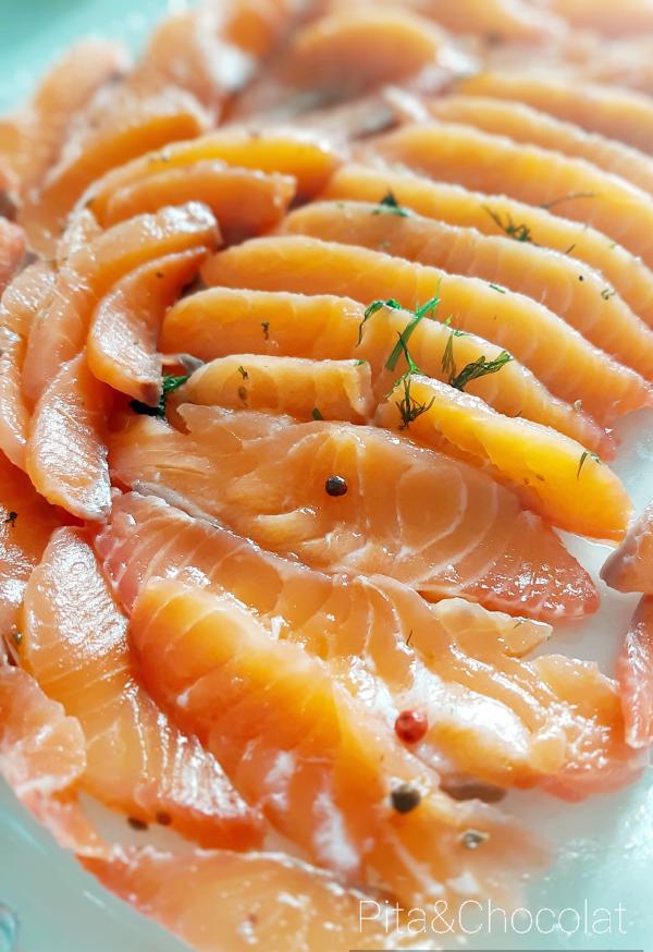 Saumon gravlax