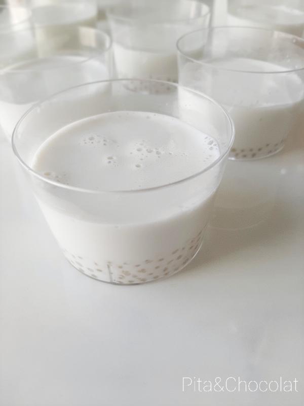 Tapioca après cuisson