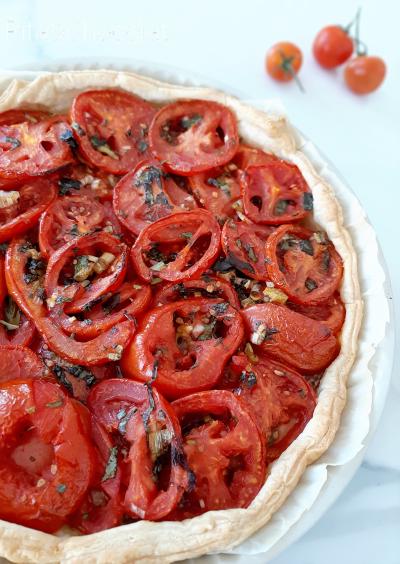 Tarte à la tomate