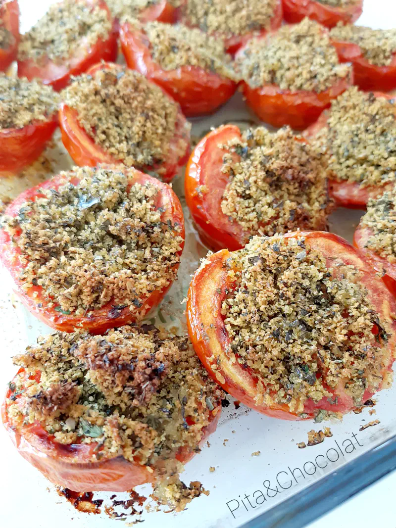 Tomates à la provençale au four