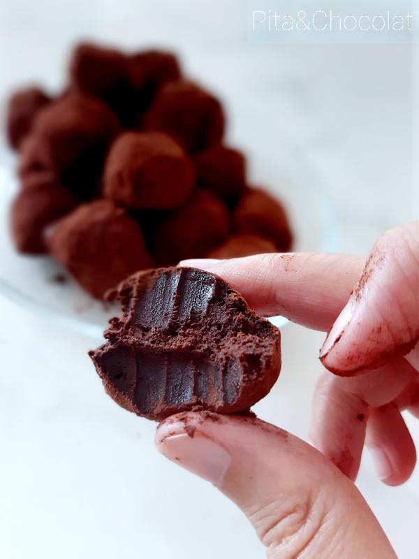 Truffes au chocolat vegan - Healthy Alie