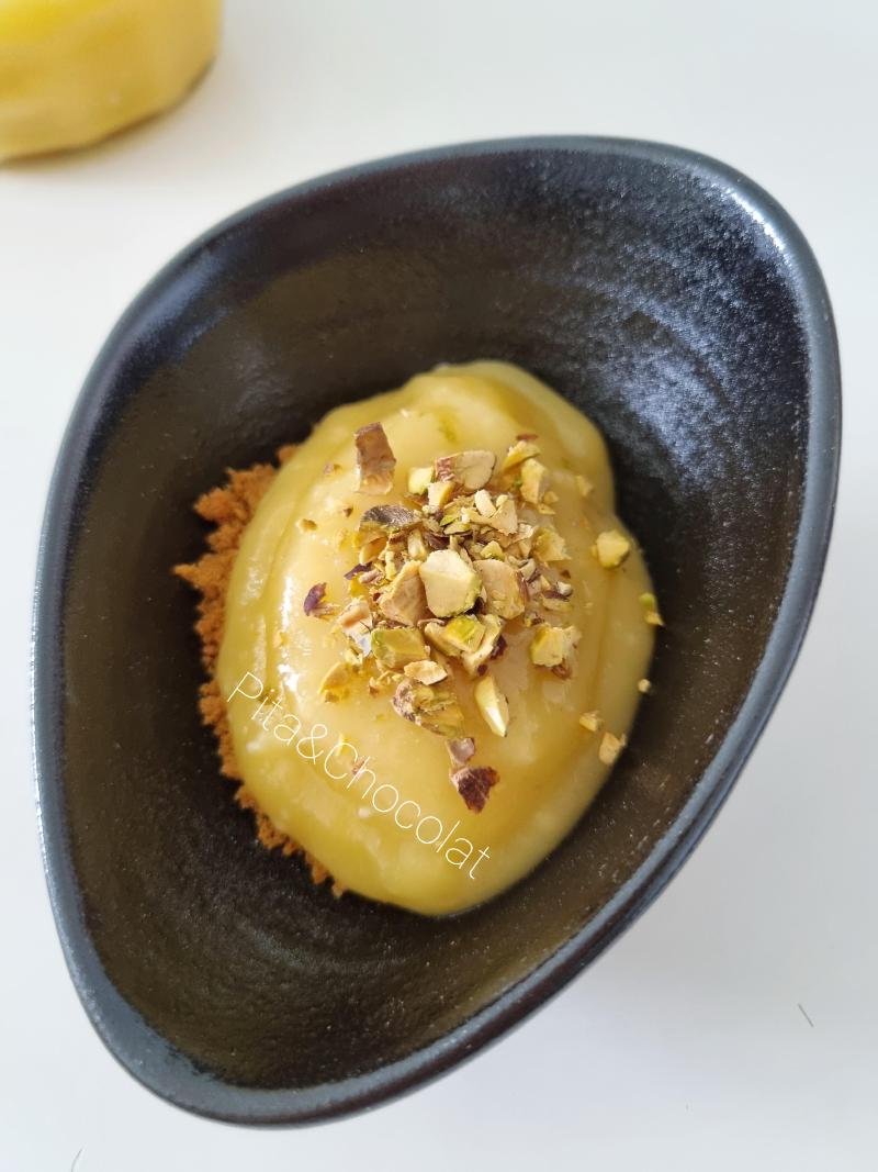 Verrines au citron et speculoos