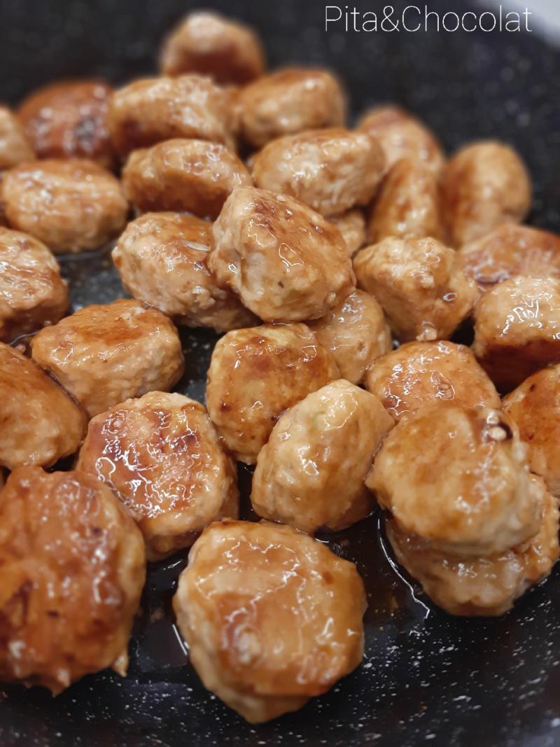 Boulettes de poulet yakitori - Tsukune