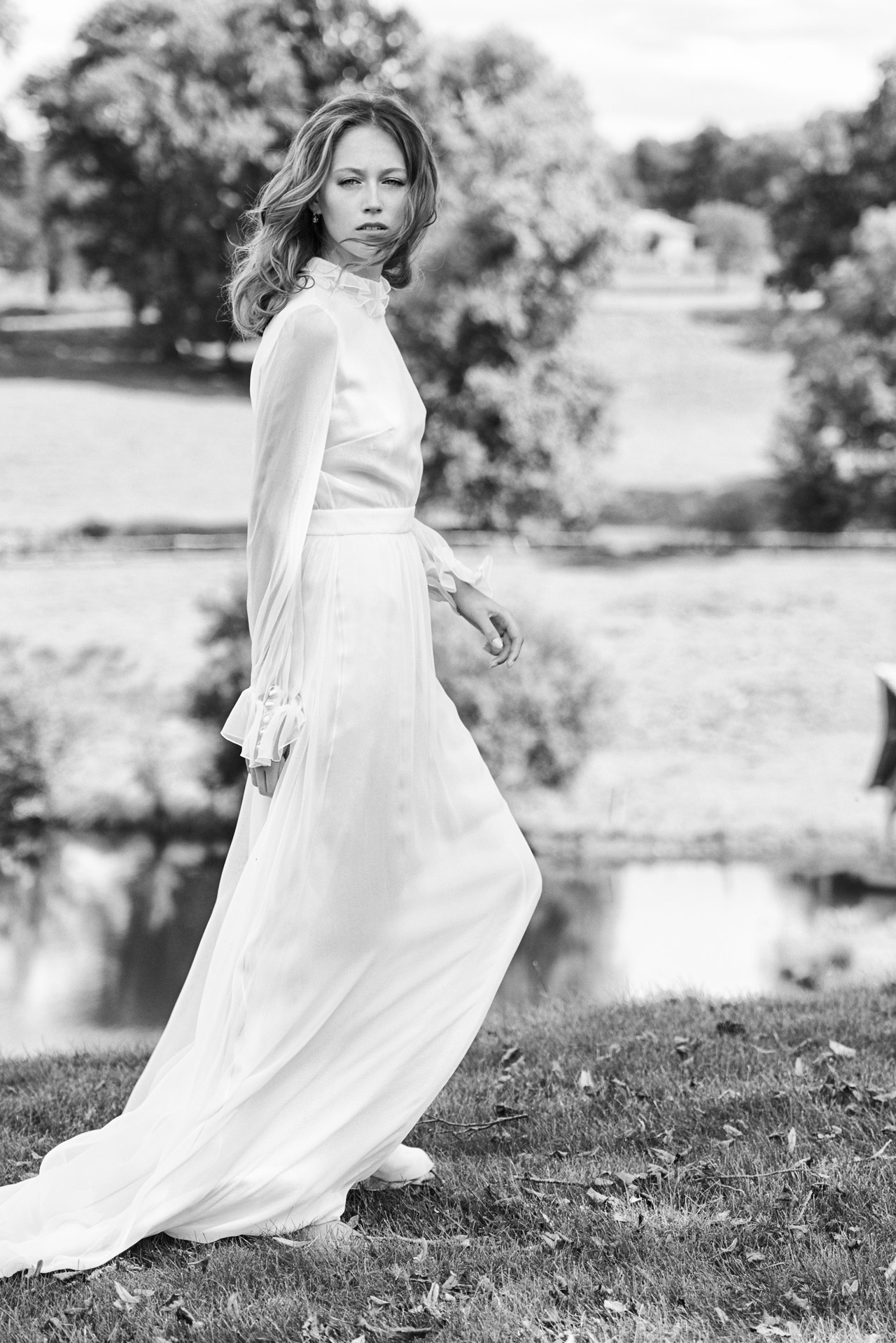 Robe Mariée Tsniout Mariage Juif Jewish modest wedding dress | Delphine Manivet