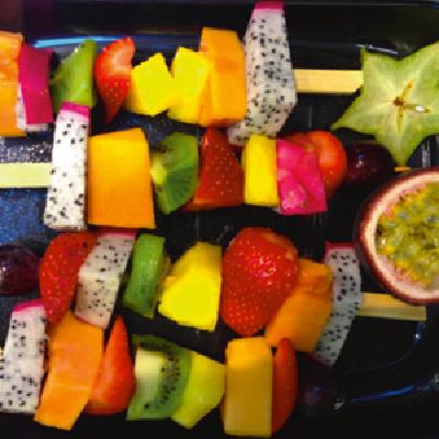 Brochettes de fruits | tou bichvat