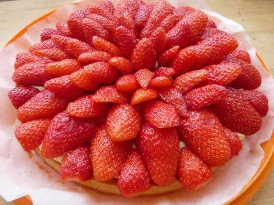 Tarte aux fraises | tou bichvat