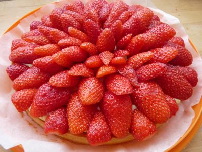 Tarte aux fraises | tou bichvat