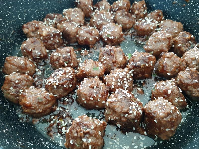 Boulettes de bœuf japonaises - Tsukune